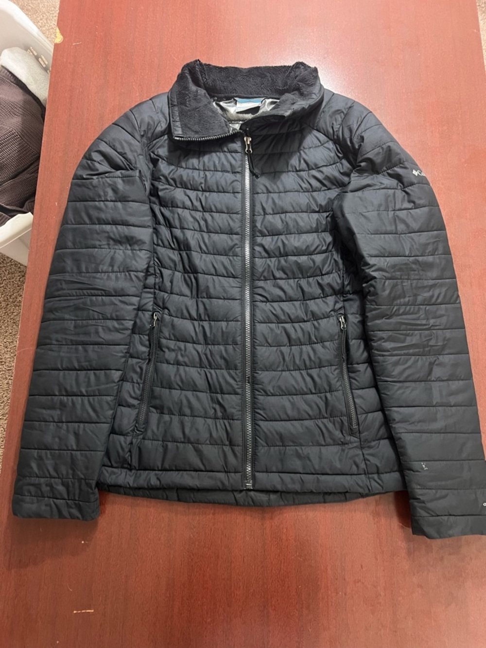 Columbia Black Quilted Lightweight Men's Performance Jacket